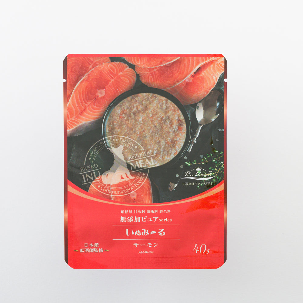 
                  
                    いぬみ～る 無添加ピュア PureValue5 サーモン 40g×14袋
                  
                