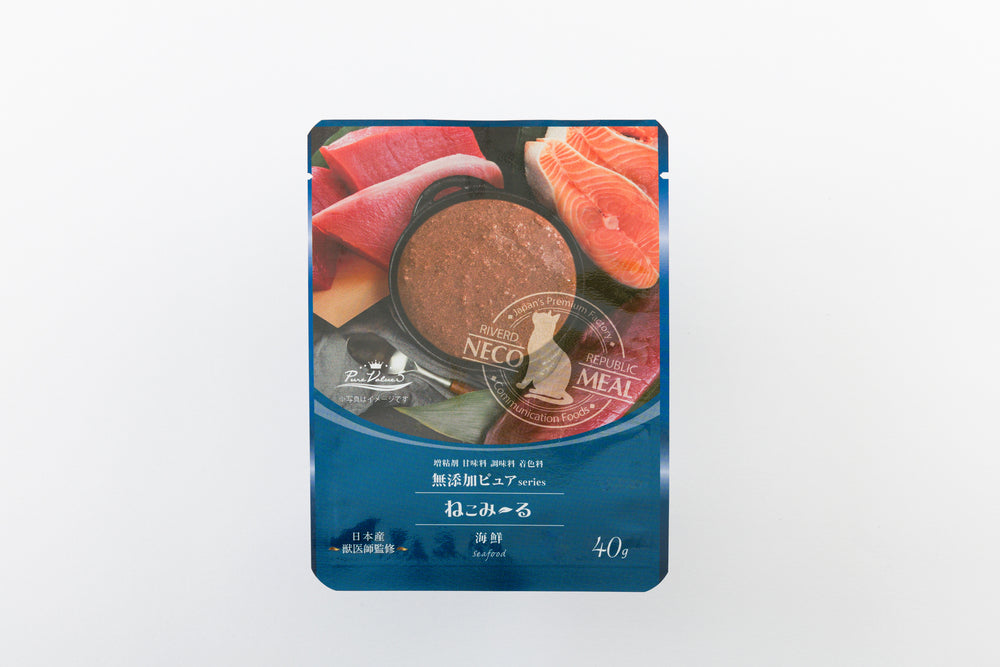 ねこみ～る 無添加ピュア PureValue5 海鮮ミックス 40g