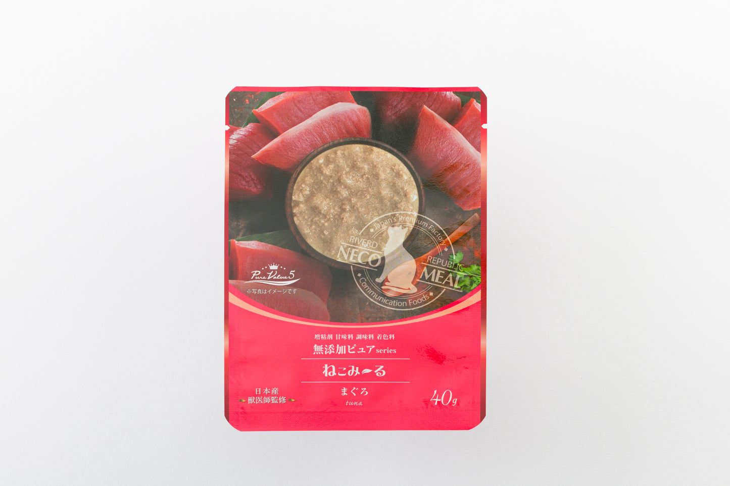 
                  
                    ねこみ～る 無添加ピュア PureValue5 まぐろ 40g×14袋
                  
                