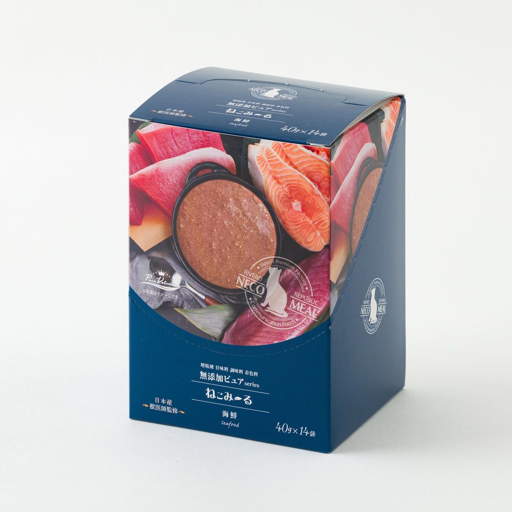 
                  
                    ねこみ～る 無添加ピュア PureValue5 海鮮ミックス 40g×14袋
                  
                